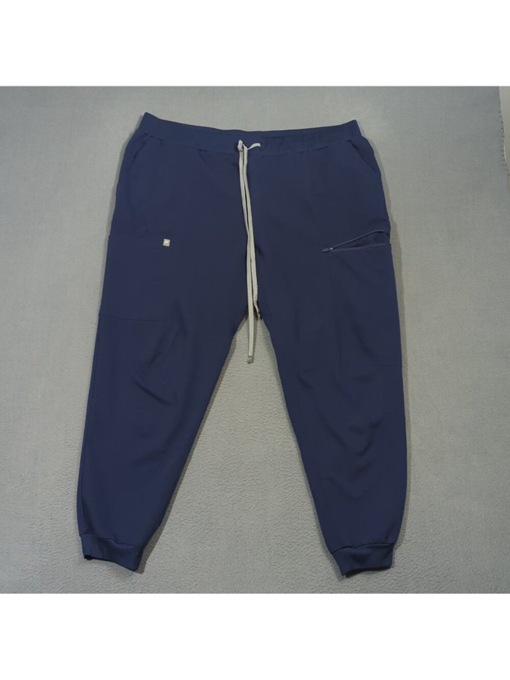Fabletics Pants Men's 2X Blue All Shift Scrub Jogger Pockets Drawstrings